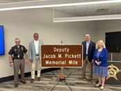 Sen. Buchanan, Reps. Cash, Genda: Portion of I-65 renamed "Deputy Jacob M. Pickett Memorial Mile"